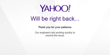 Yahoo down 800