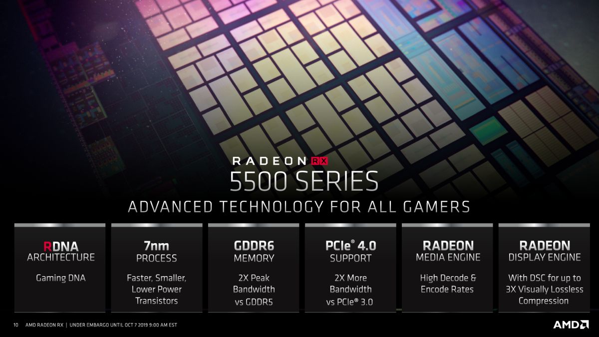AMD Radeon RX 5500 Series 4