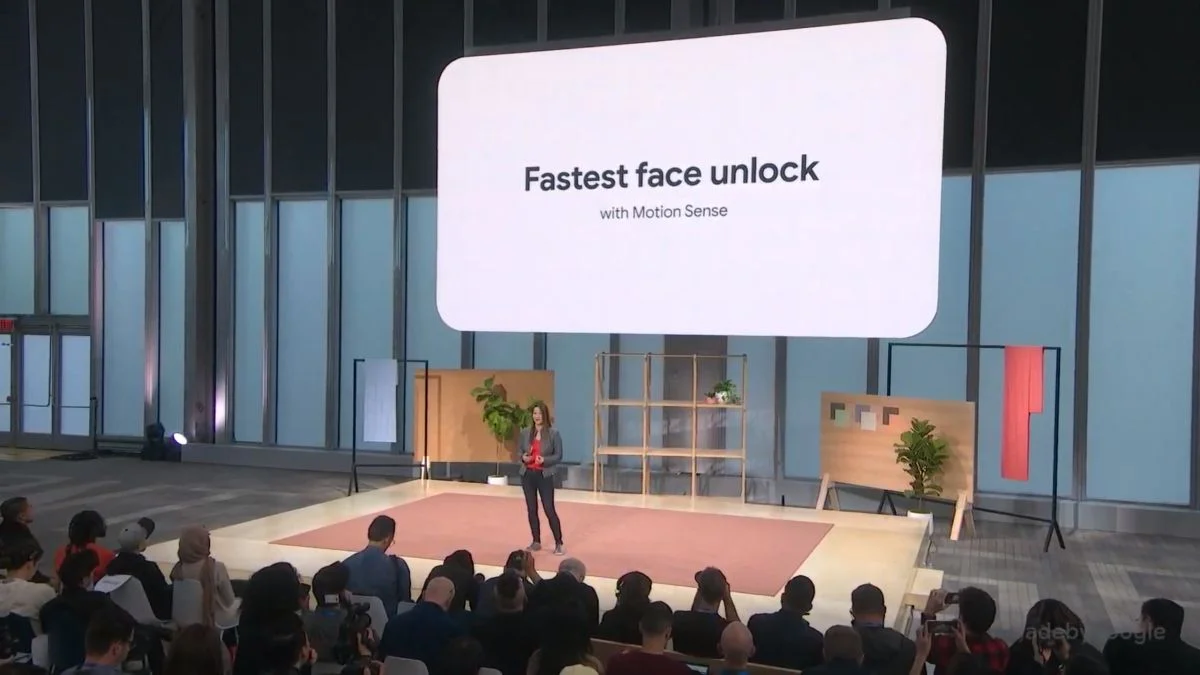 Google Pixel 4 Face unlock