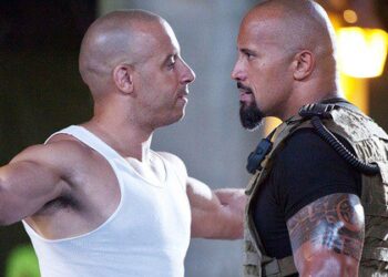 The Rock and Vin Diesel Fast & Furious