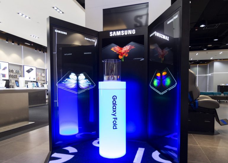 Samsung Galaxy Fold Now On Display At Selected Stores in ...