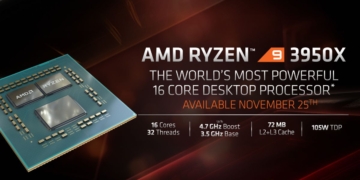 AMD Ryzen 9 3950X specs
