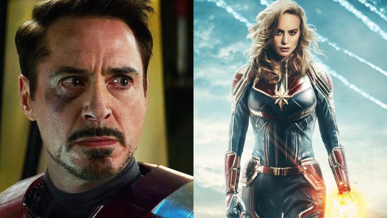 Avengers: Endgame Robert Downey Jr Brie Larson