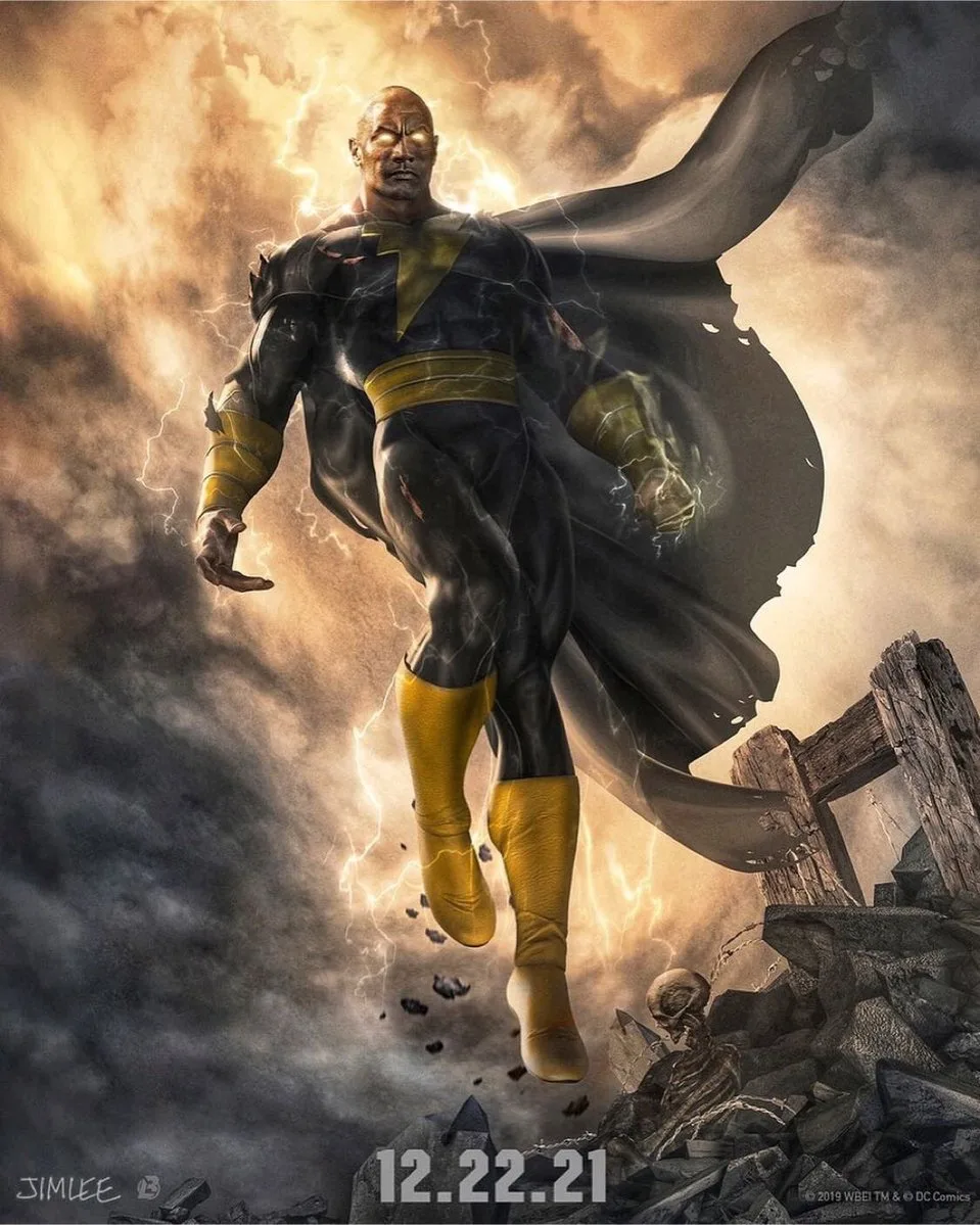 Black Adam poster