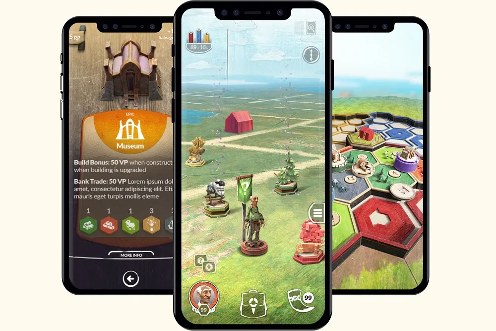 Catan: World Explorers UI Catan: World Explorers UI