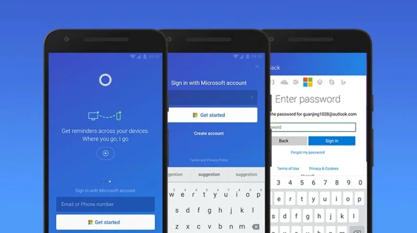 Microsoft Cortana Android iOS