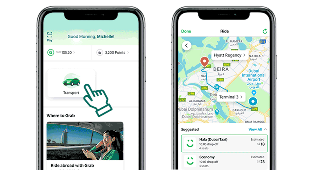 grab rideshare japan middle east 2