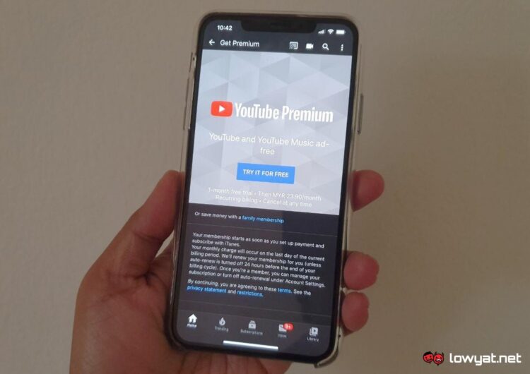 youtube premium