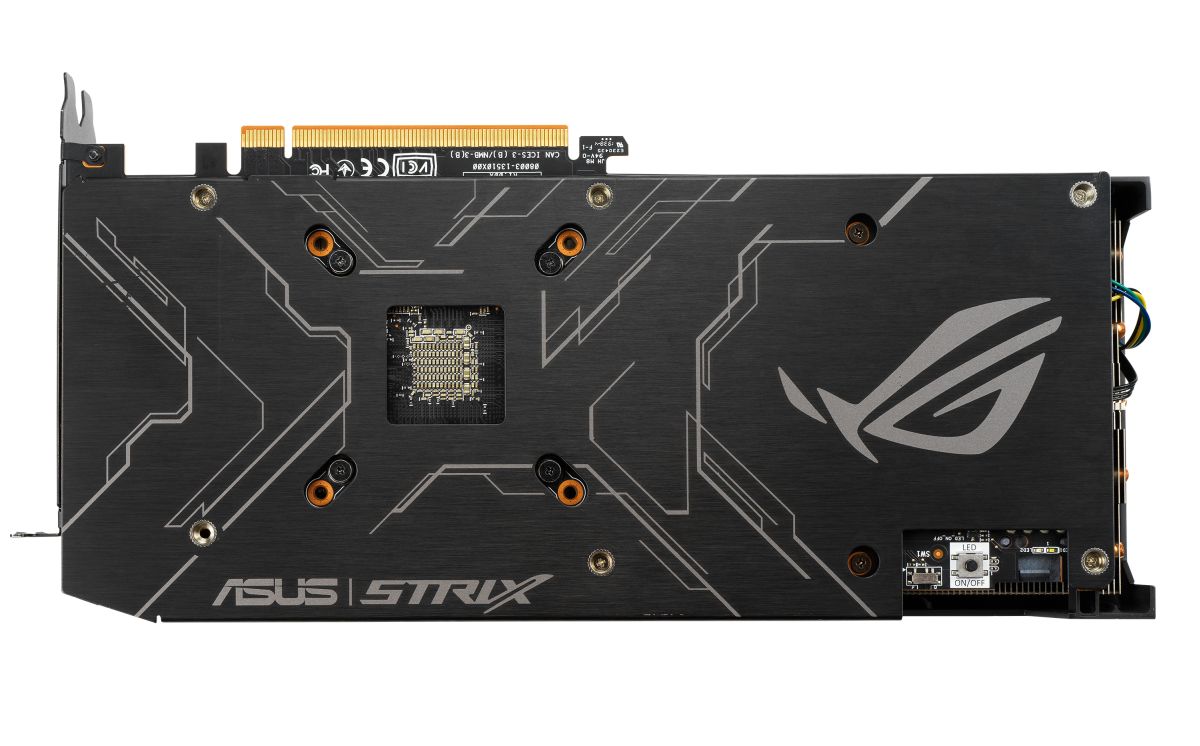 ASUS ROG Strix Radeon RX 5500 XT backplate