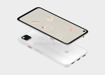 Google Pixel 4a render onleaks