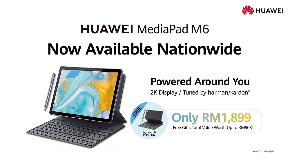 Huawei MediaPad M6 price