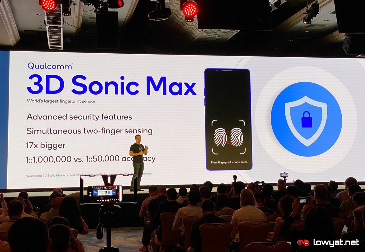 Qualcomm 3D Sonic Max Ultrasonic Fingerprint Scanner SDTS 01