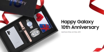 Samsung Galaxy 10th anniversary