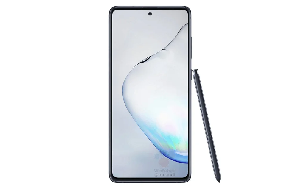 Samsung Galaxy Note 10 Lite front WinFuture