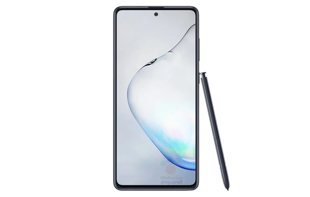 Samsung Galaxy Note 10 Lite front WinFuture