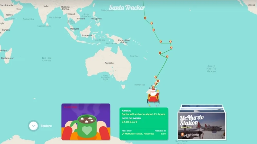 Google's Santa Tracker Is Back To Help You Keep Track Of His Progress ...