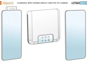 Xiaomi popup clamshell patent