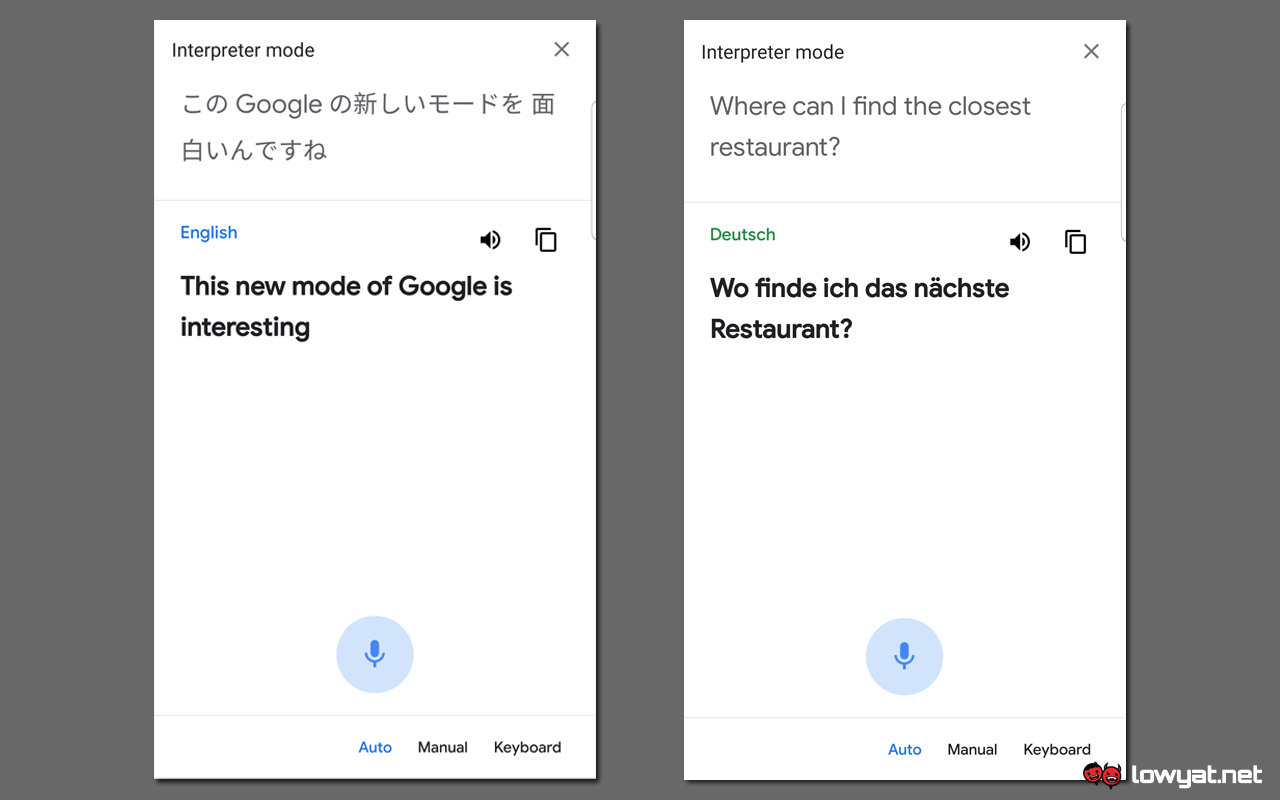 research assistant google translate
