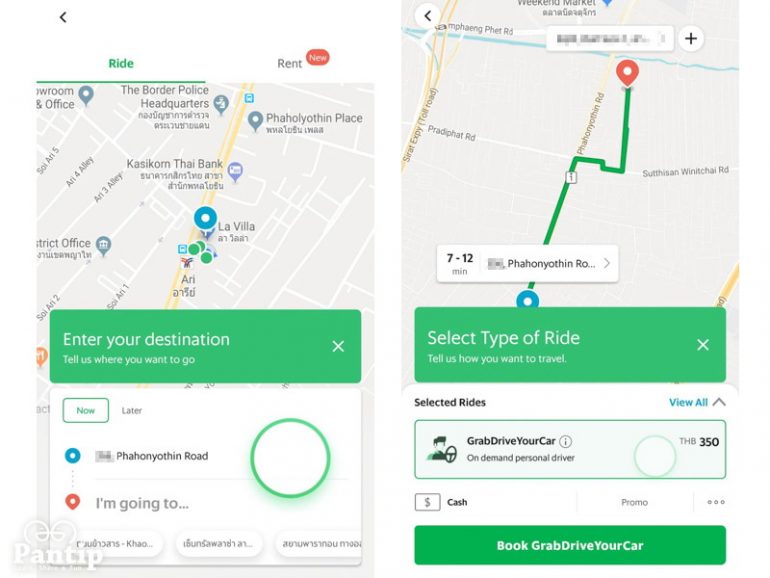 Grab Thailand Offers A Service That Let Other People Drive Your Car