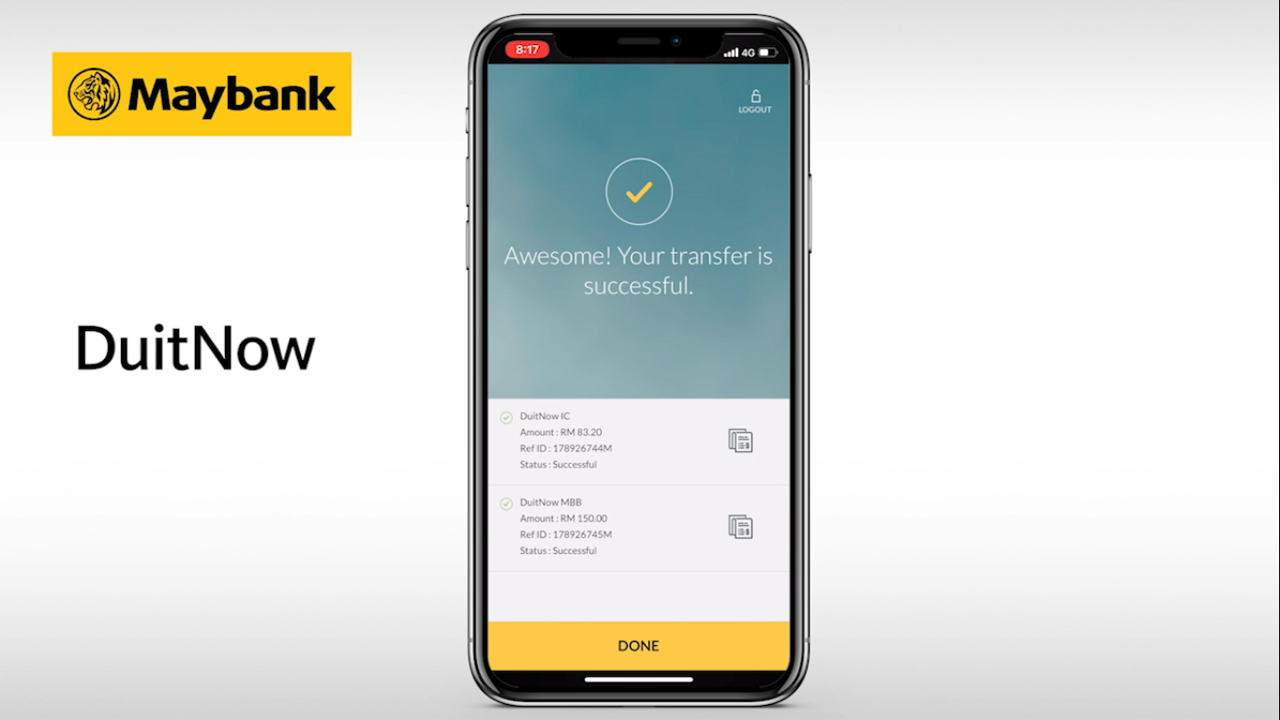 No More Noting Down Account Numbers Transfer Money Faster And More Securely With Duitnow Via Maybank2u Lowyat Net