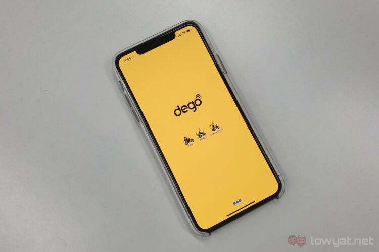 Dego app startup