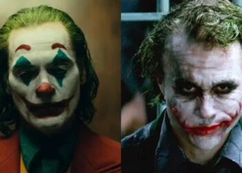 Joker Joaquin Phoenix Heath Ledger
