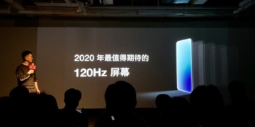 OnePlus 8 120Hz slide