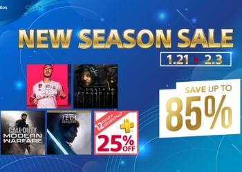 PlayStation Store New Season Sale
