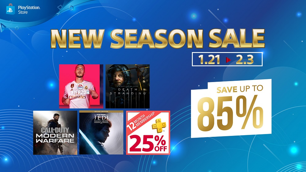 PlayStation Store New Season Sale