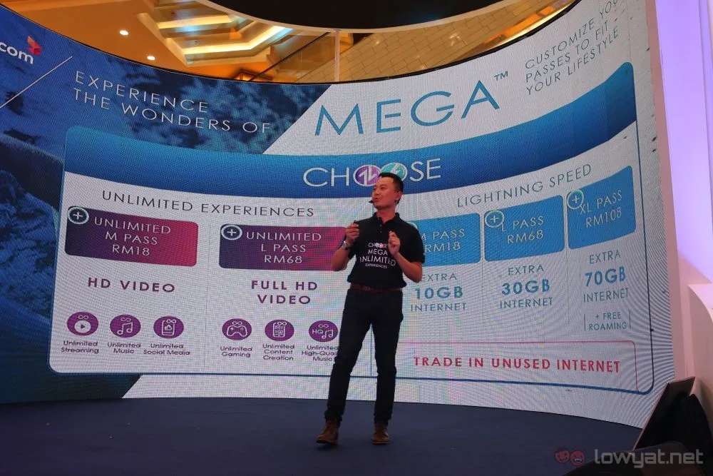Celcom MEGA postpaid add ons