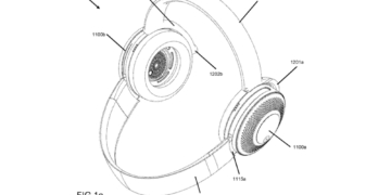 Dyson Headphone air purifier patent