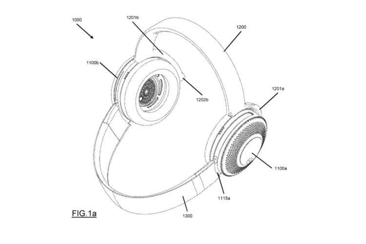 Dyson Headphone air purifier patent