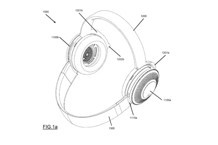 Dyson Headphone air purifier patent