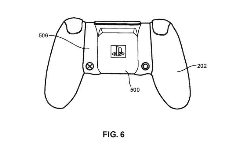 Sony DualShock wireless charging patent
