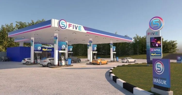FIVE: A New Malaysian Petrol Station Brand Is About To Make Its Debut Soon 1 five petrol station seng group 01