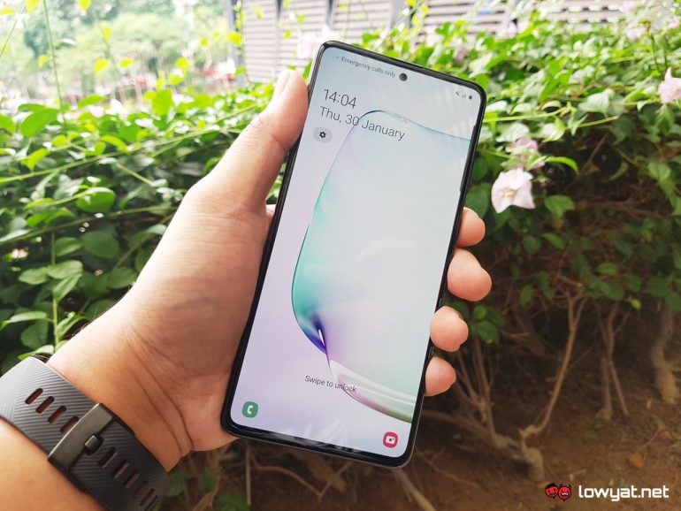 Samsung Galaxy Note 10 Lite Hands-On: A Late But Much ...
