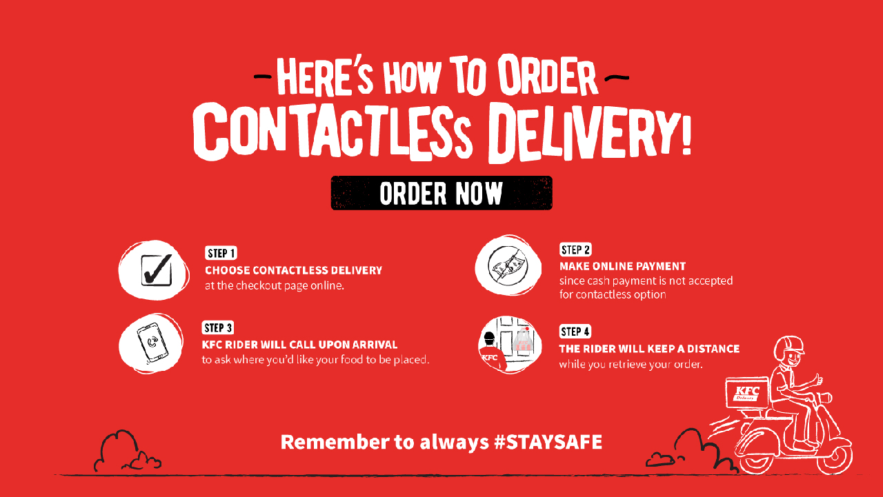 KFC Contactless Delivery 3
