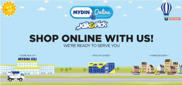 Mydin online