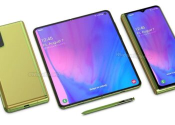 Samsung Galaxy Fold 2 render