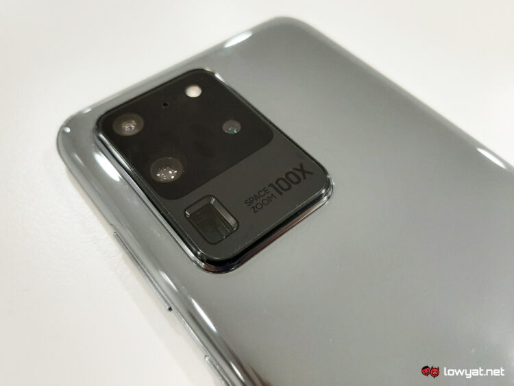 Samsung ISOCELL sensor Galaxy S20 Ultra
