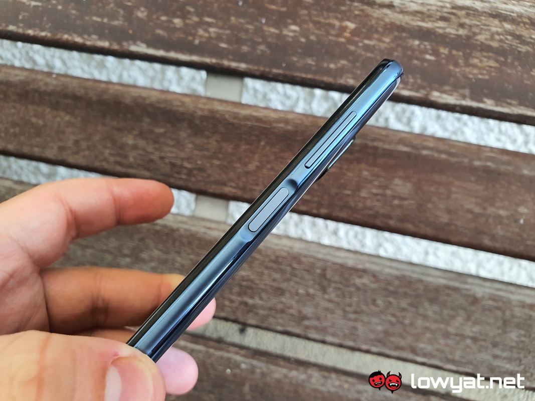 Xiaomi Redmi Note 9S side mounted fingerprint sensor