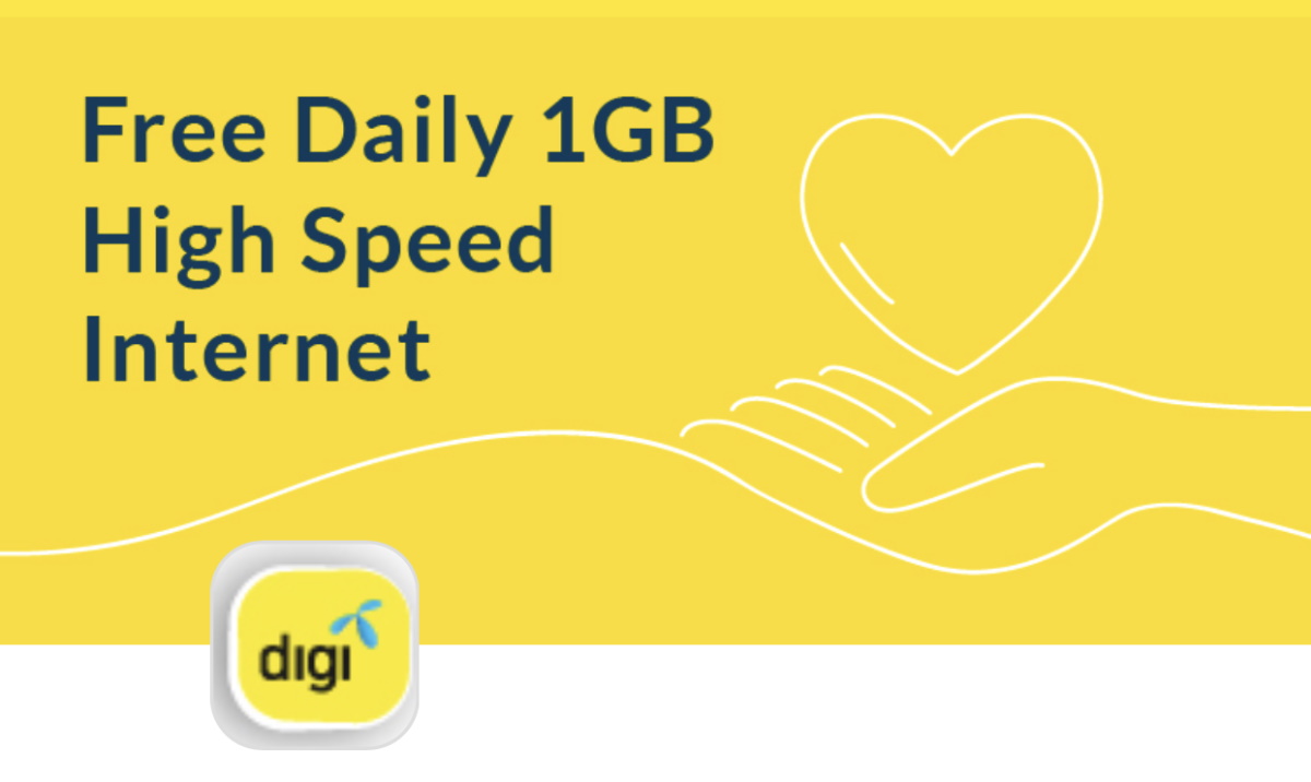 Digi Offers Free 1GB Data On Daily Basis Throughout ...
