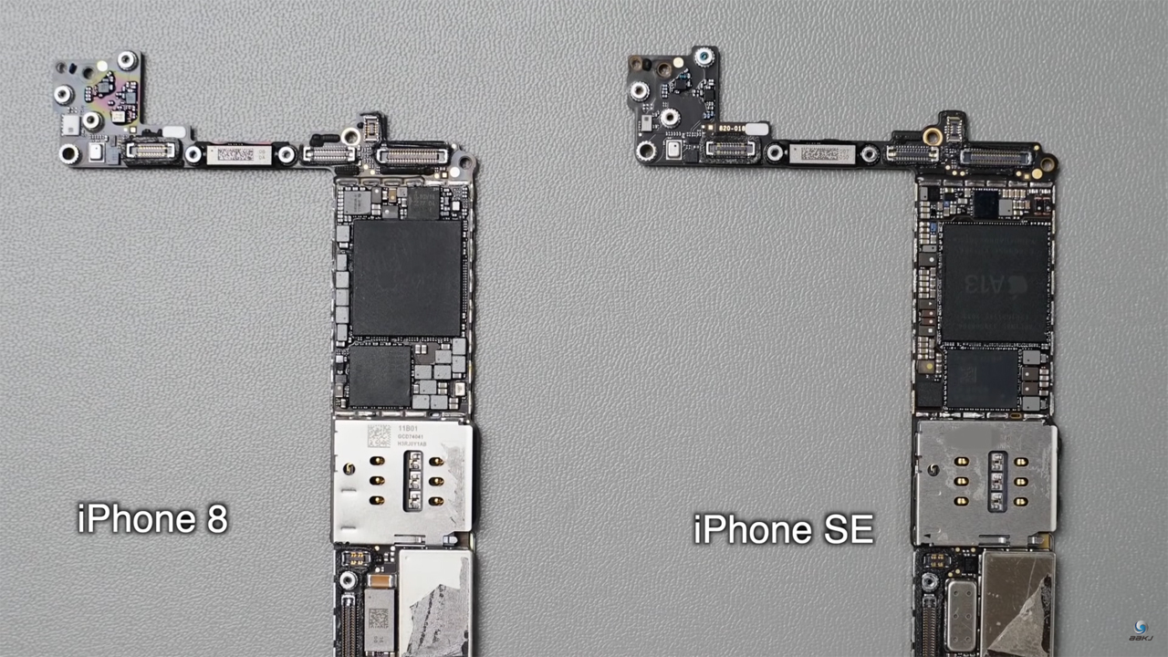 2nd Gen iPhone SE parts interchangeable 3