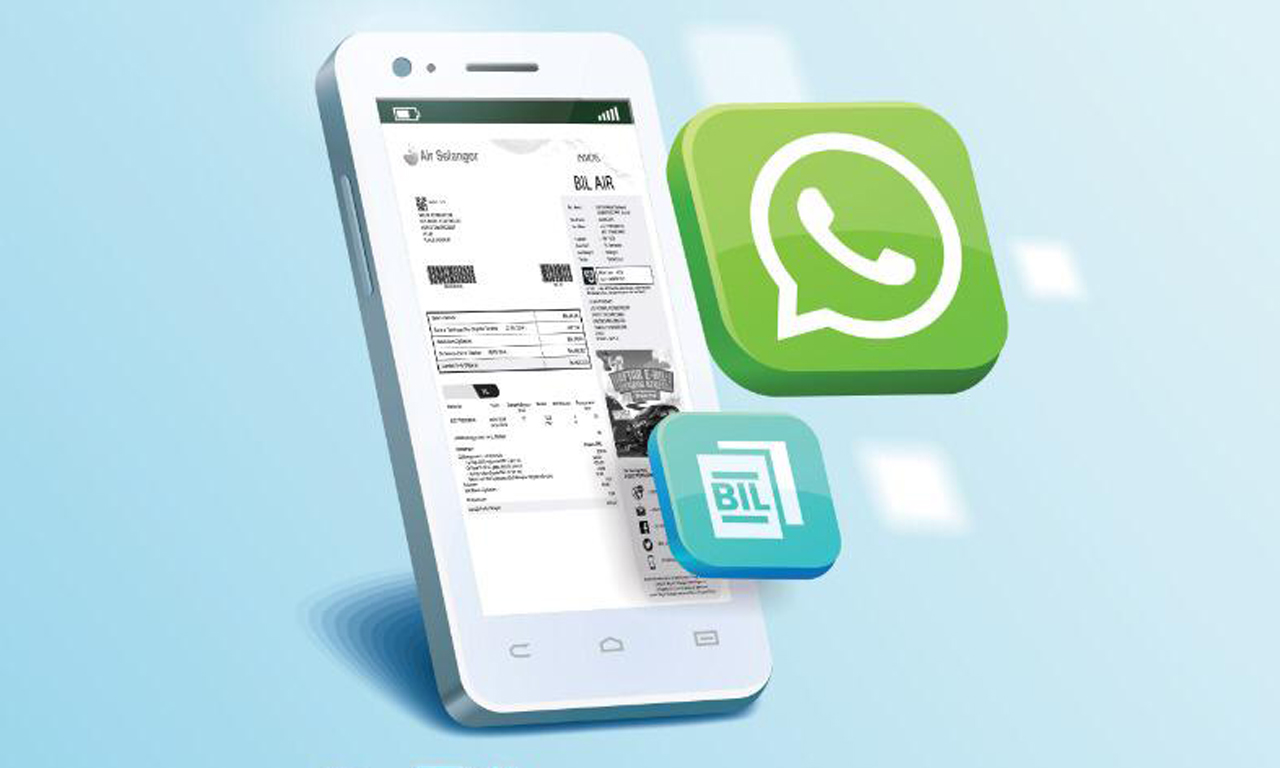 Air Selangor e-billing Whatsapp 1