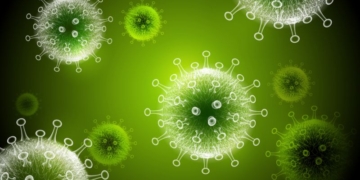 Coronavirus green 800