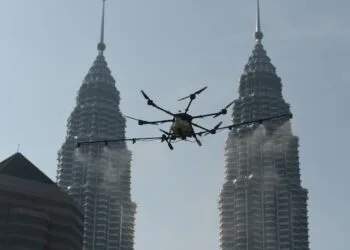 Drone disinfect DBKL