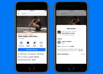 Facebook Live Charge Access