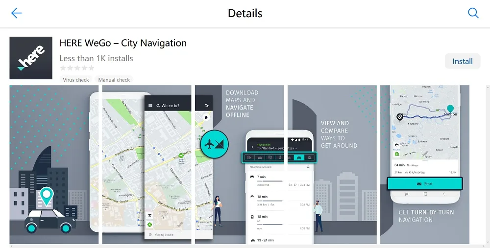 HERE WeGo Huawei AppGallery
