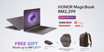 HONOR MagicBook Malaysia pricing 800