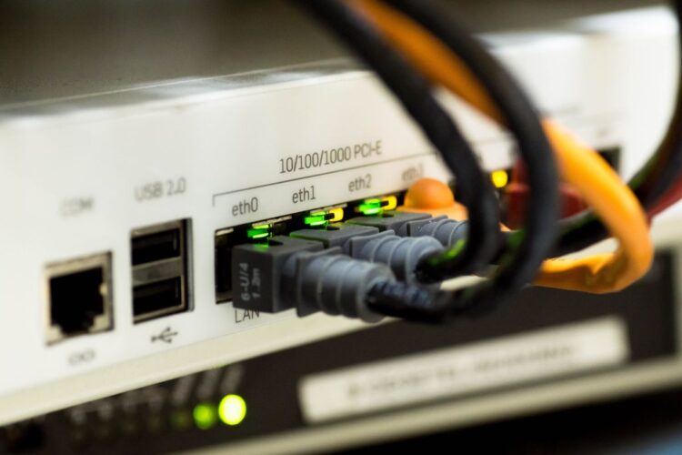 Internet LAN cables ISP